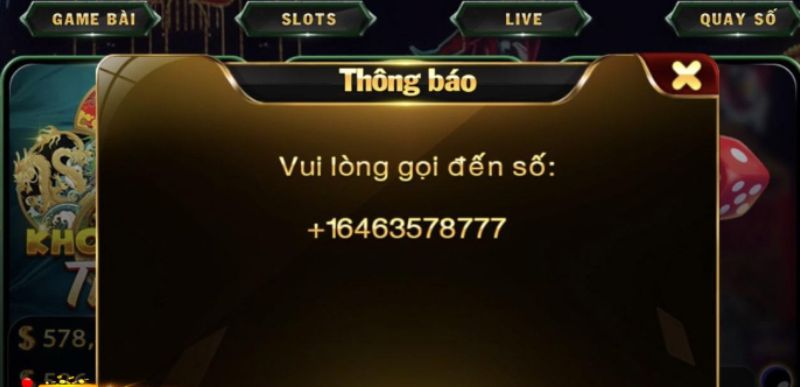 Hướng dẫn lấy lại mật khẩu Hitclub qua Hotline